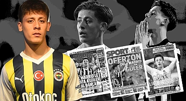 Fenerbahçe'den ayrılmaya hazırlanan Arda Güler, İspanya manşetlerinde! 'Real Madrid, Barcelona'ya gitmesin diye çıldırdı'