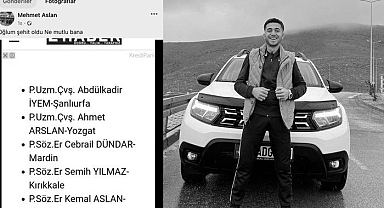 Şehit babasının duygulandıran paylaşımı: Ne mutlu bana